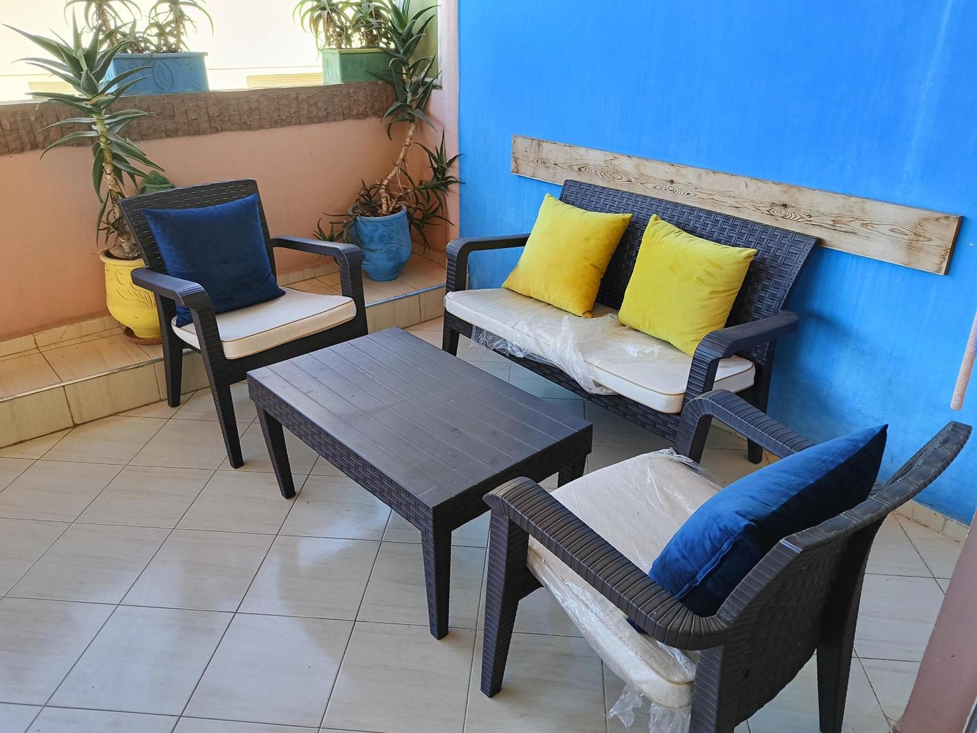 Appart Najia Au Centre Kenitra Avec Grande Terrasse Exterior photo