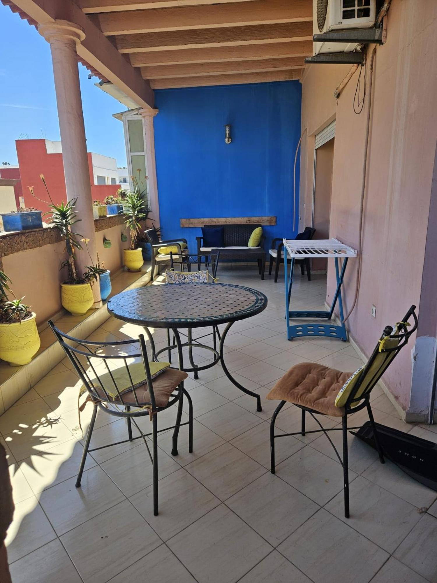 Appart Najia Au Centre Kenitra Avec Grande Terrasse Exterior photo